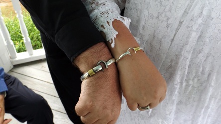Island Hook Bracelet Ceremony,New Jersey Wedding Officiant, NJ
