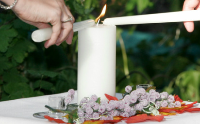 candle lighting ceremony wedding